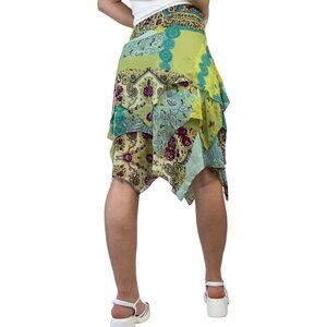 Vintage 90s Rampage Floral Tiered Fairy Skirt - image 1